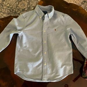 Ralph Lauren long sleeve dress shirt - boys 7- perfect condition